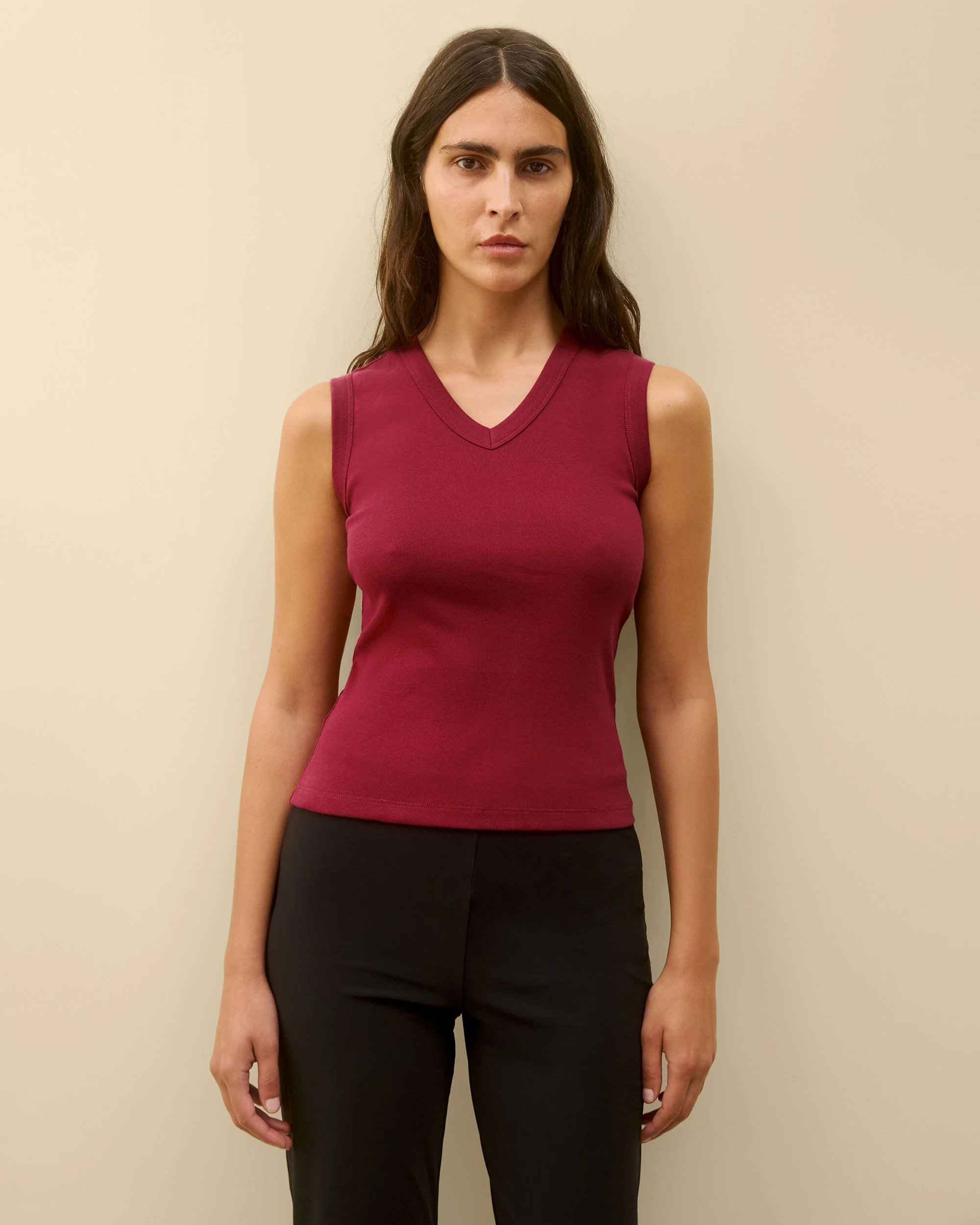 JILL TANK | Mulberry
