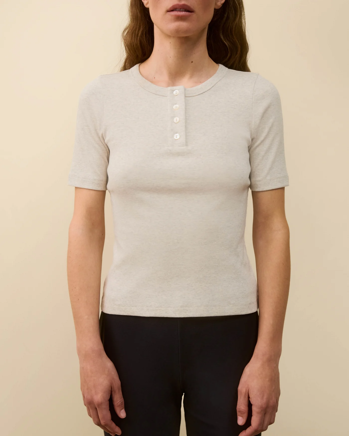 JESS TEE | Heather Grey