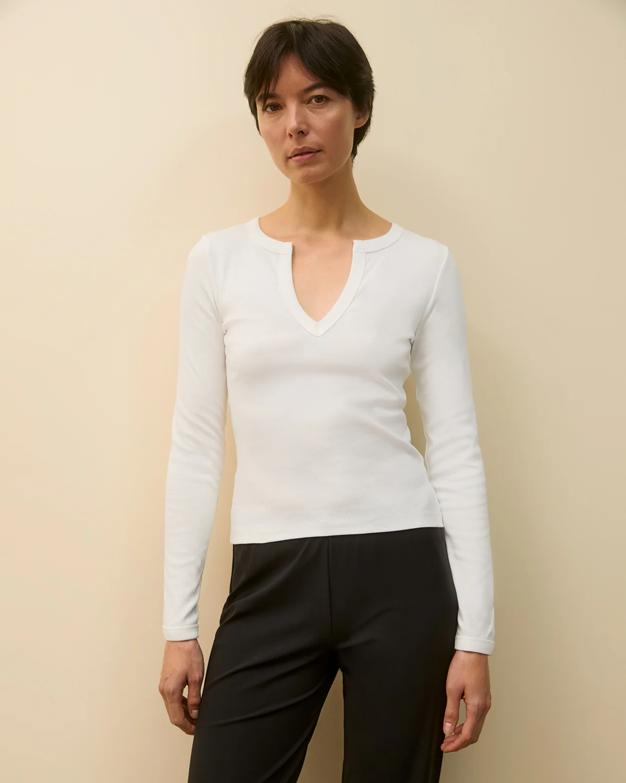 IMAN LONGSLEEVE | White