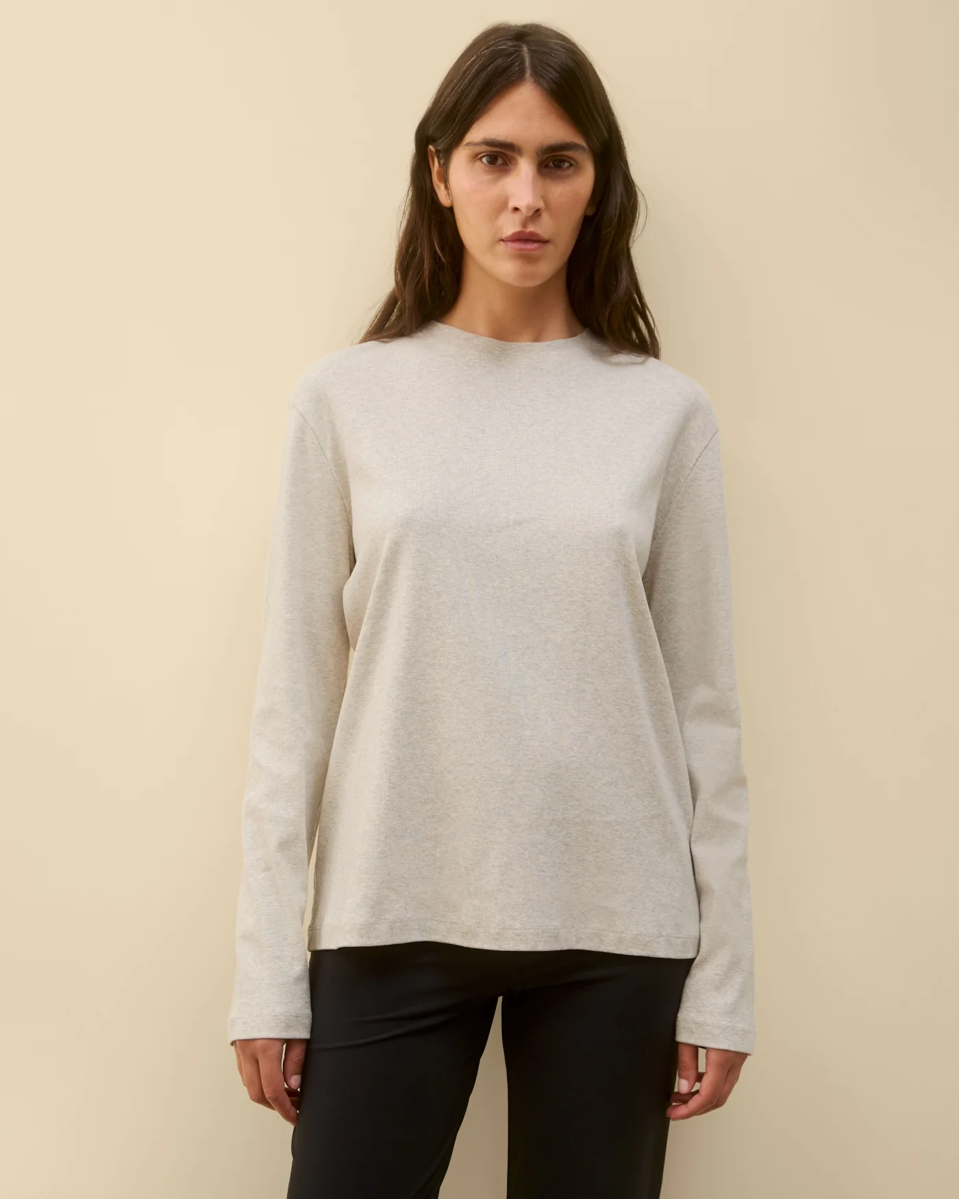 MAGGIE LONGSLEEVE | Heather Grey