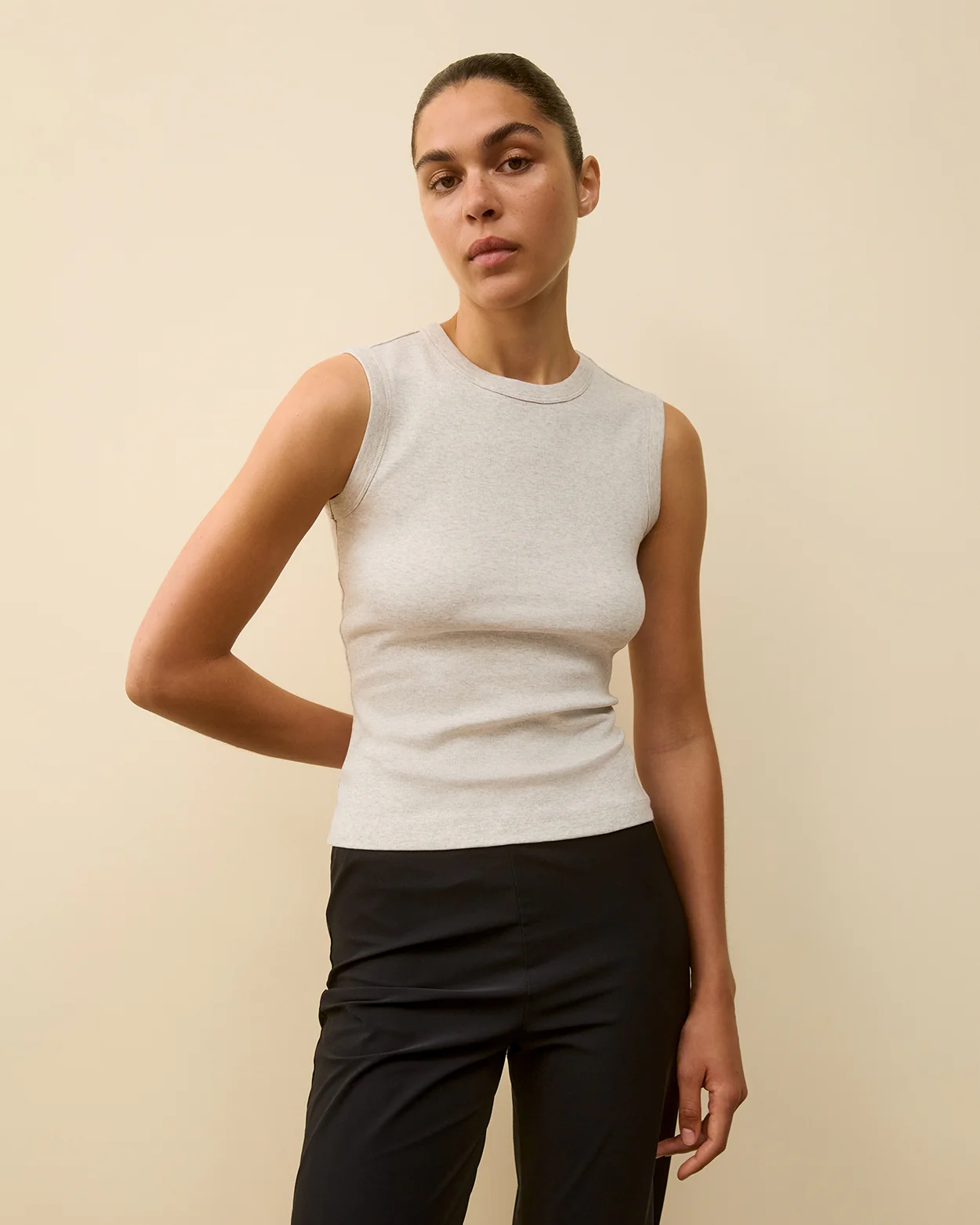 ESMÉ TANK | Heather Grey