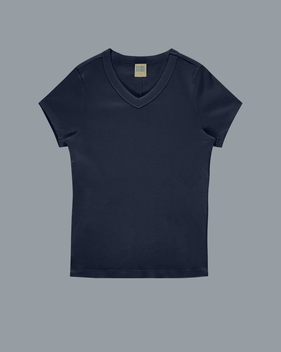 JILL BABY TEE | Navy